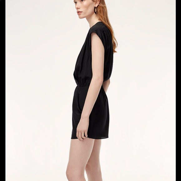 Aritzia Babaton Corbett Romper-100% Silk-Size XS - Picture 12 of 16